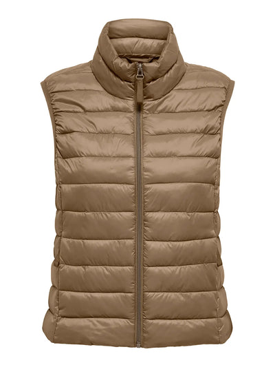 ONLY Camel Tahia Lightweight Gilet