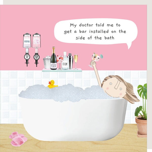 'Bath Bar' Card