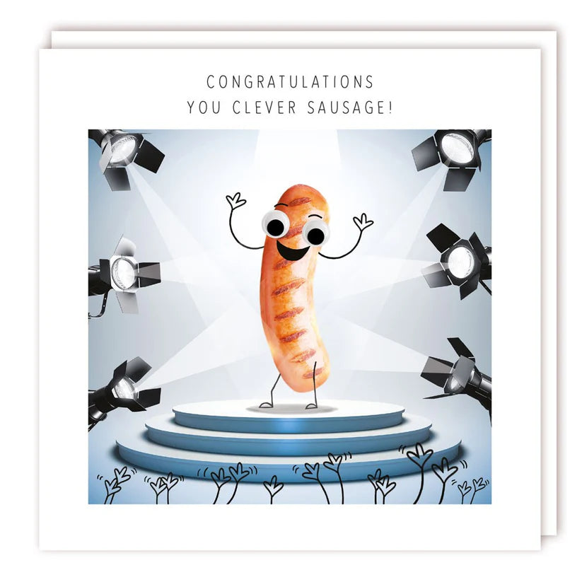 Clever Sausage Card