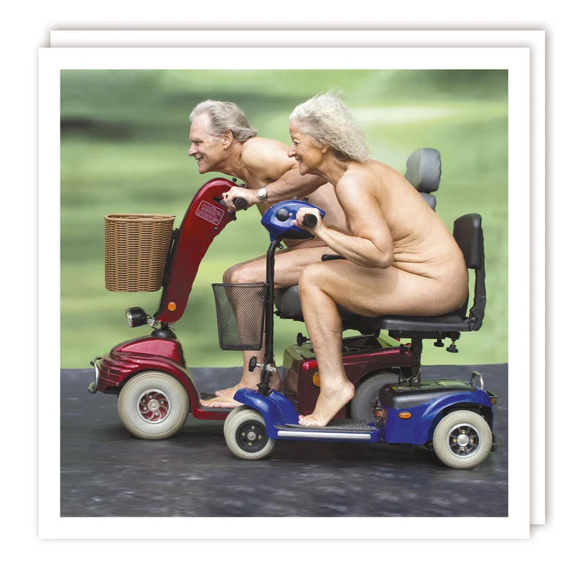 Nude Scooter Race Card