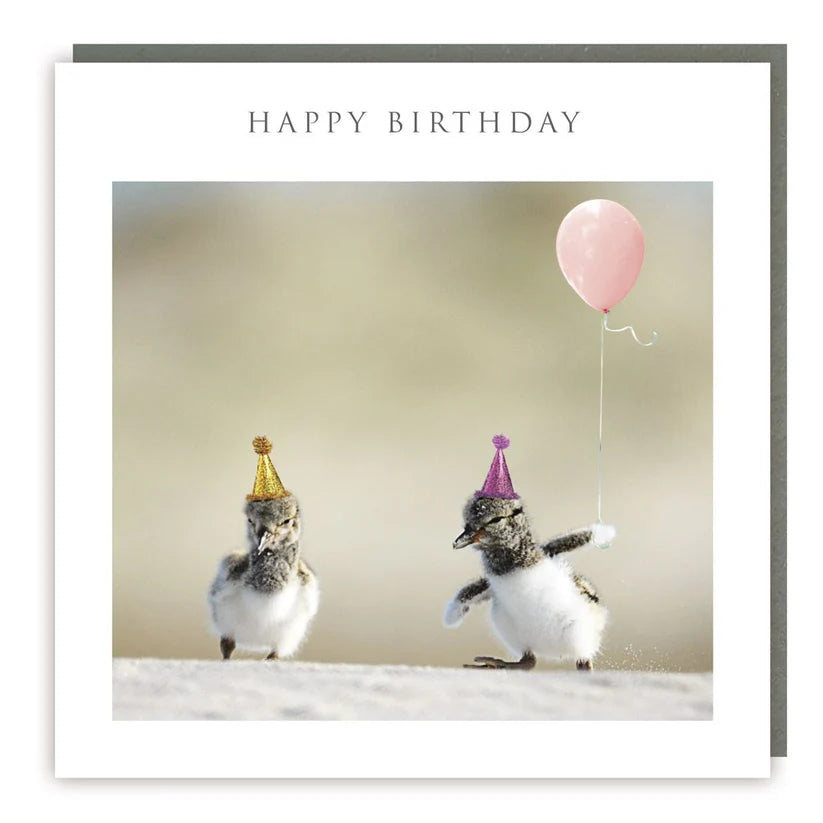 Ducklings Happy Birthday Card