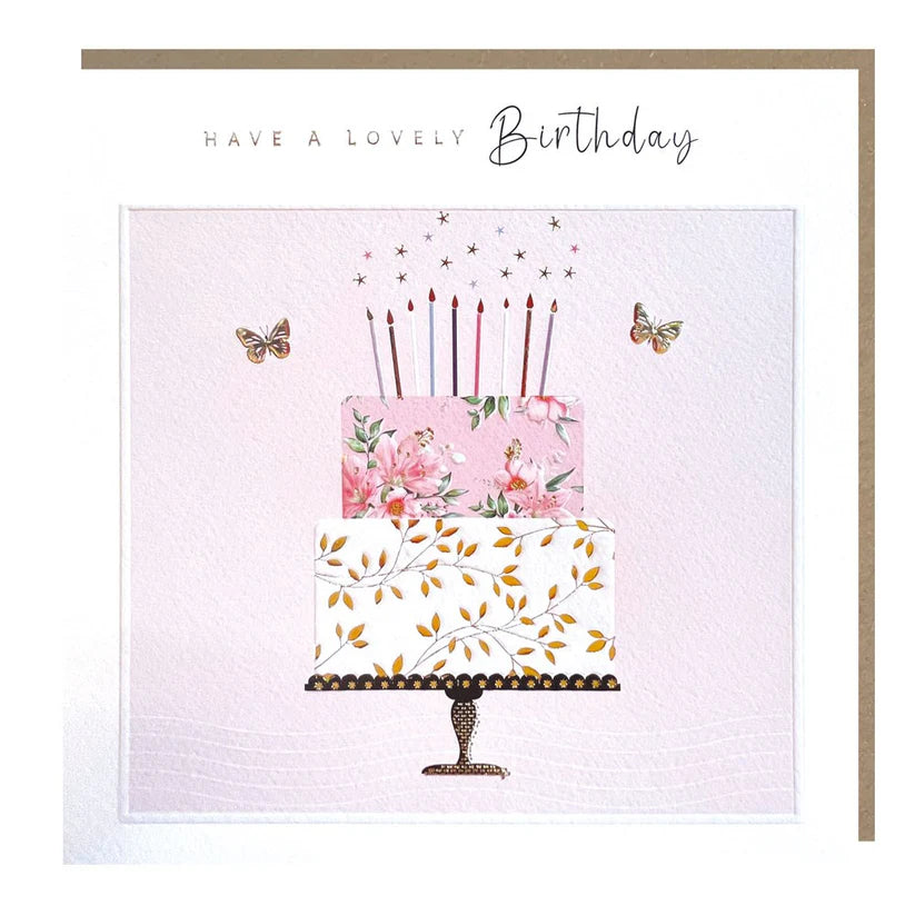 Lovely Birthday Cake Card