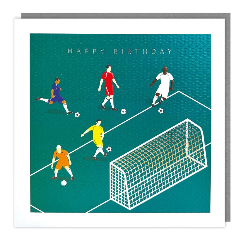 Football Happy Birthday Card