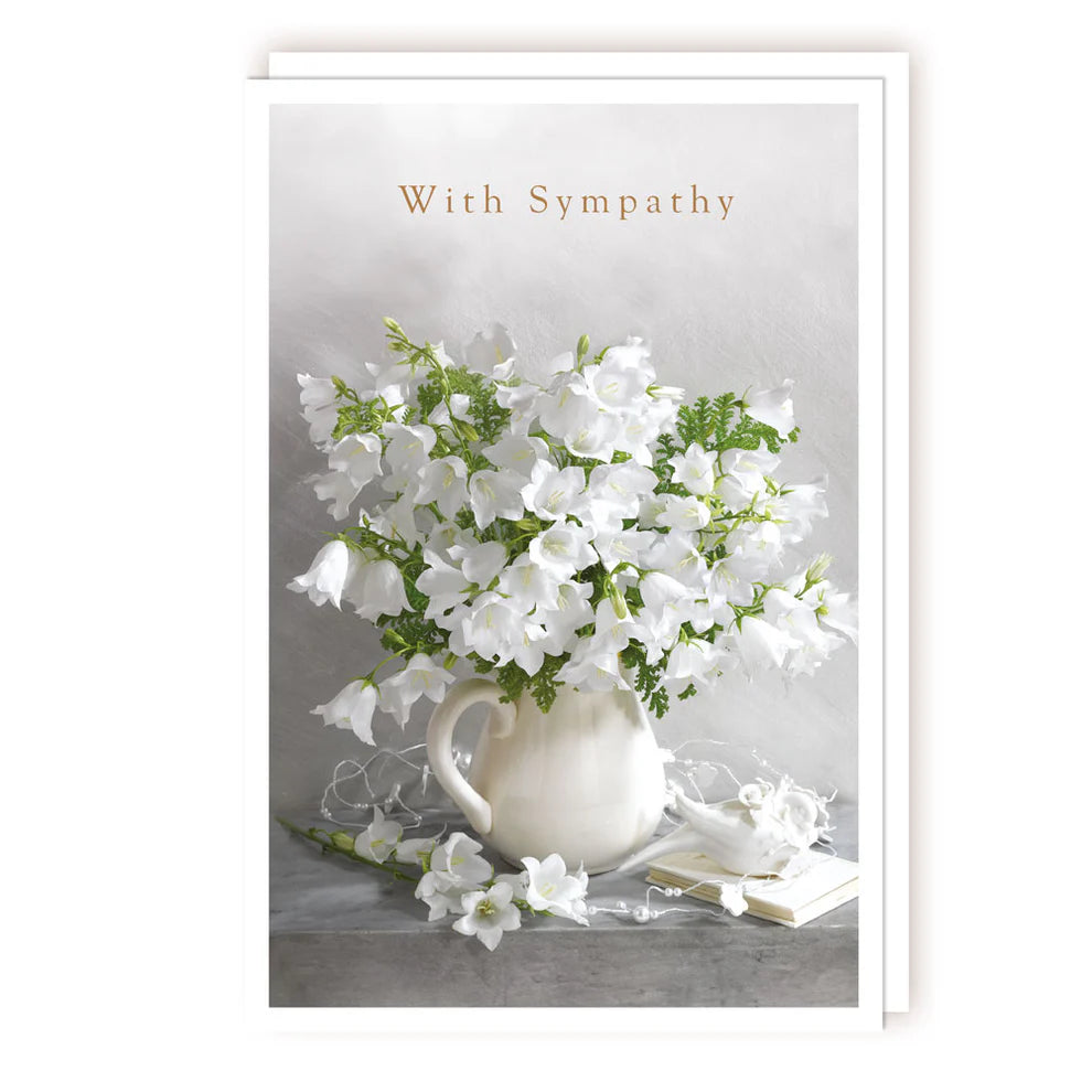 Floral 'With Sympathy' Card