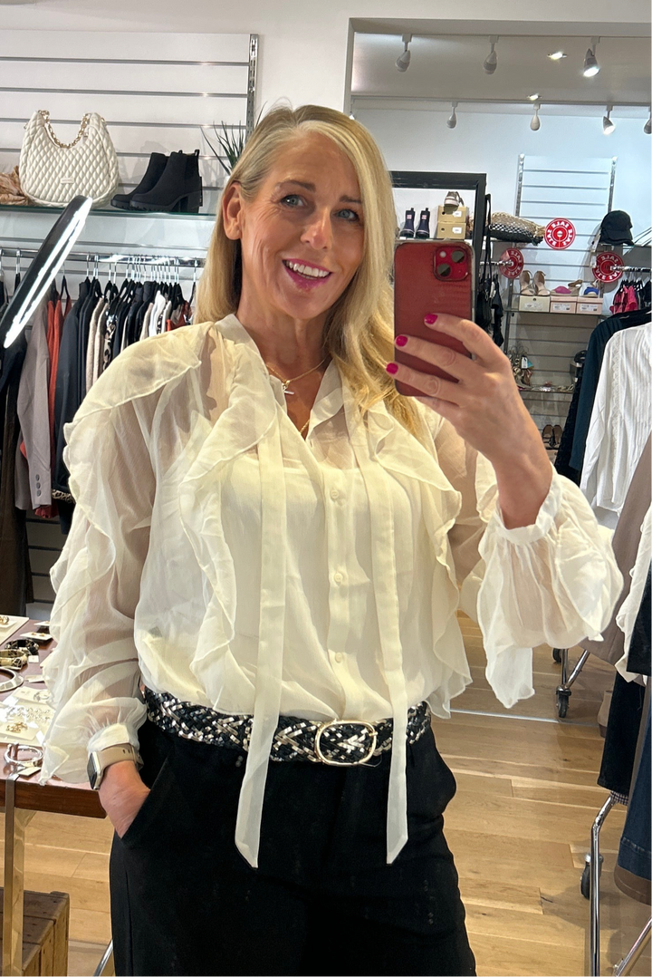 ONLY Birch Taryn Blouse
