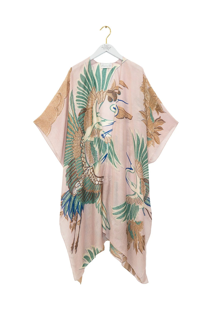 Crane Plaster Pink Throwover