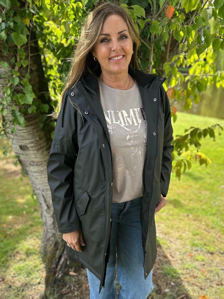 ONLY Black Sally Raincoat