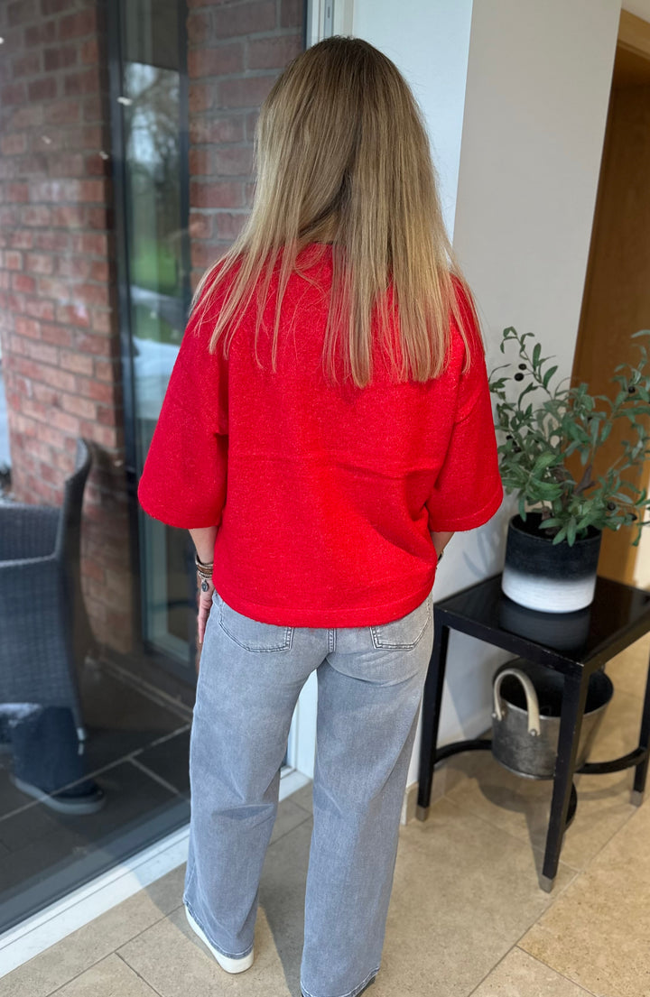 ONLY Red Simoni Knit