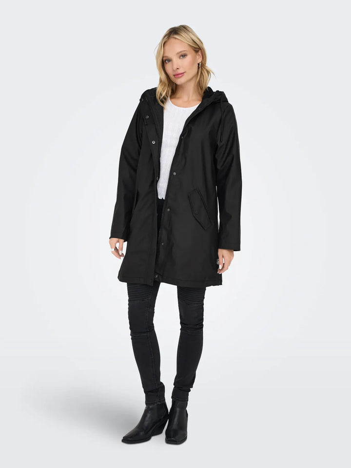 ONLY Black Sally Raincoat