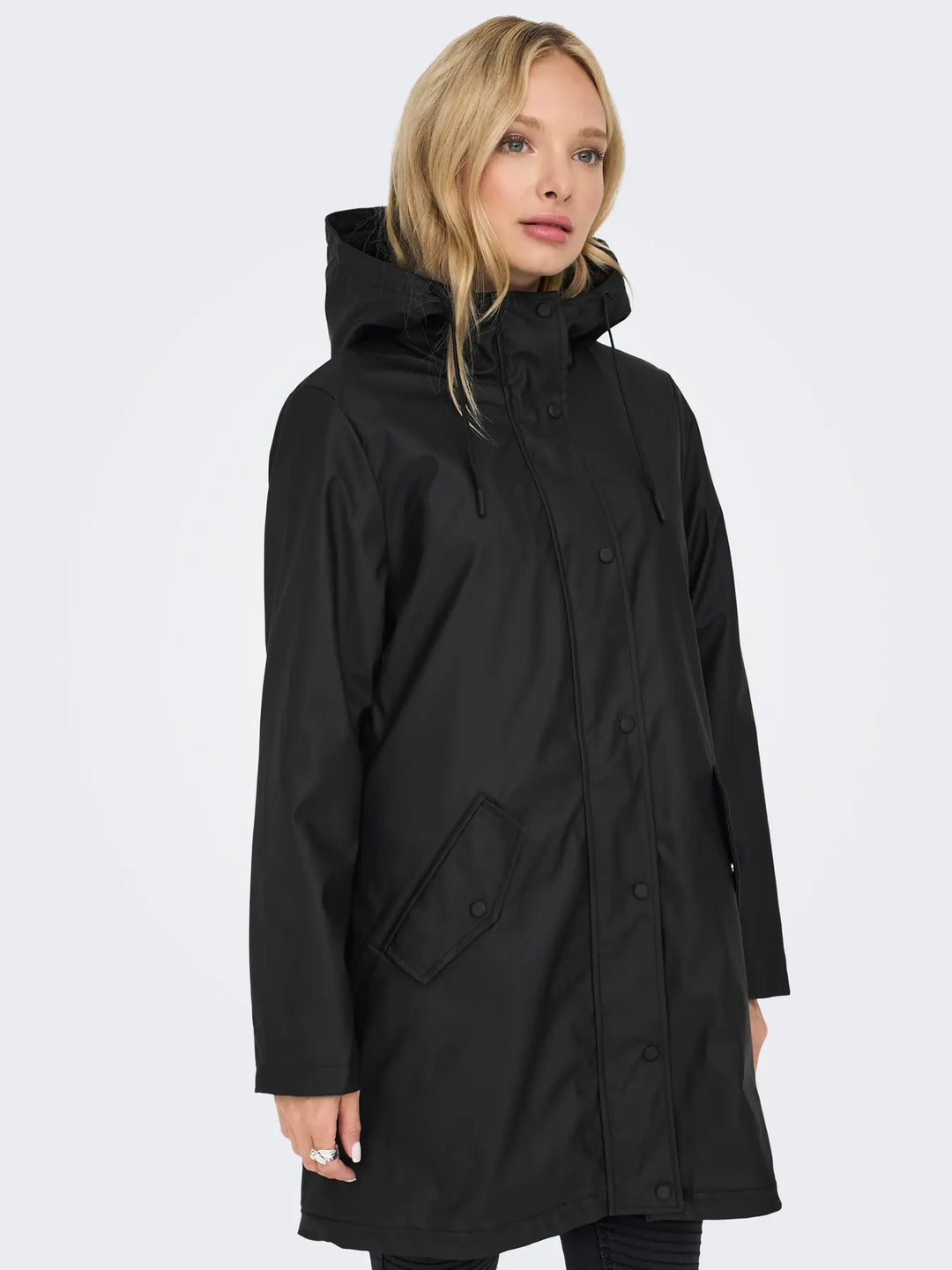 ONLY Black Sally Raincoat