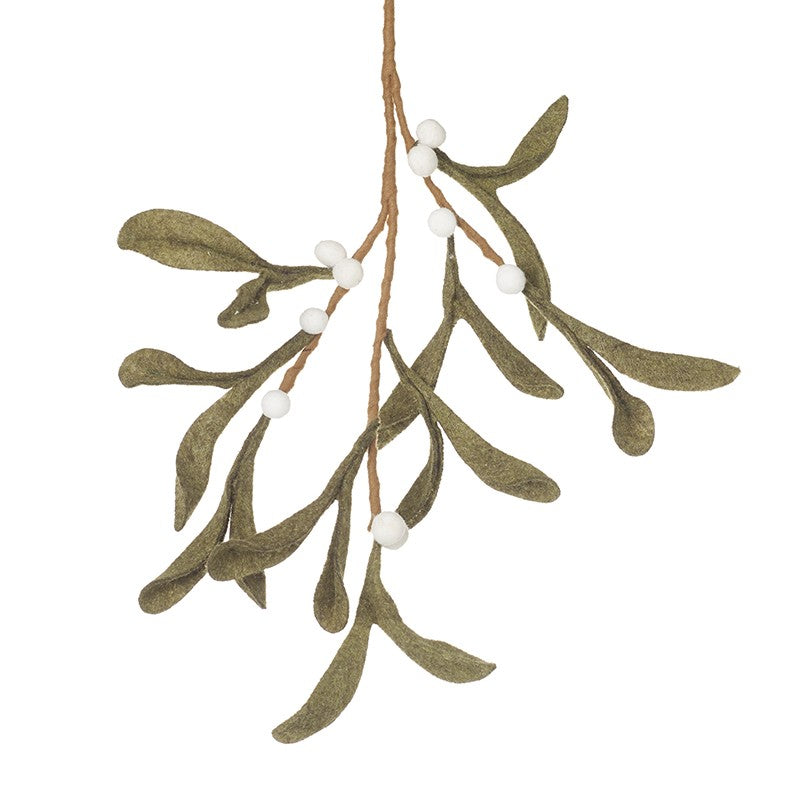 Felt Mistletoe Sprig