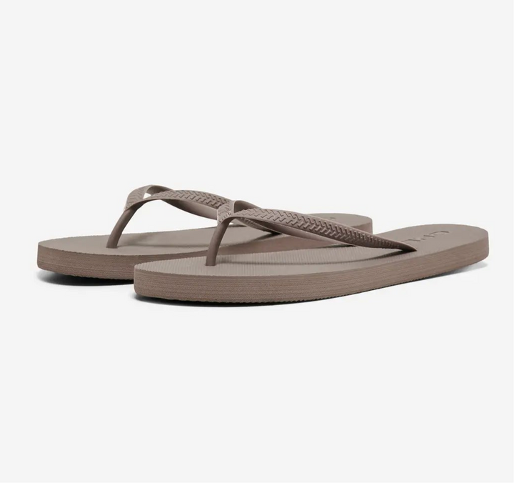 ONLY Walnut Lucy Flip Flops
