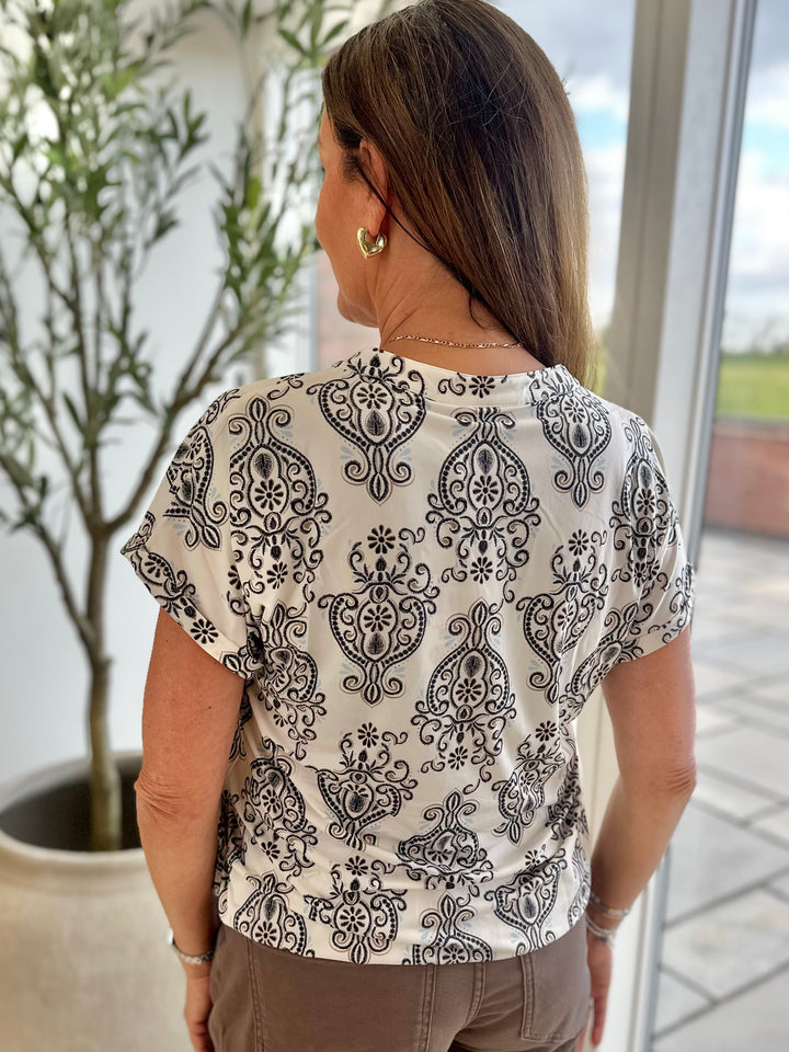 Fransa Ornate Seen Blouse