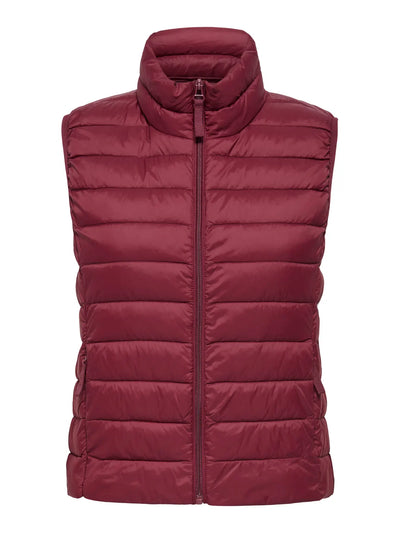 ONLY Wine Tahia Lightweight Gilet
