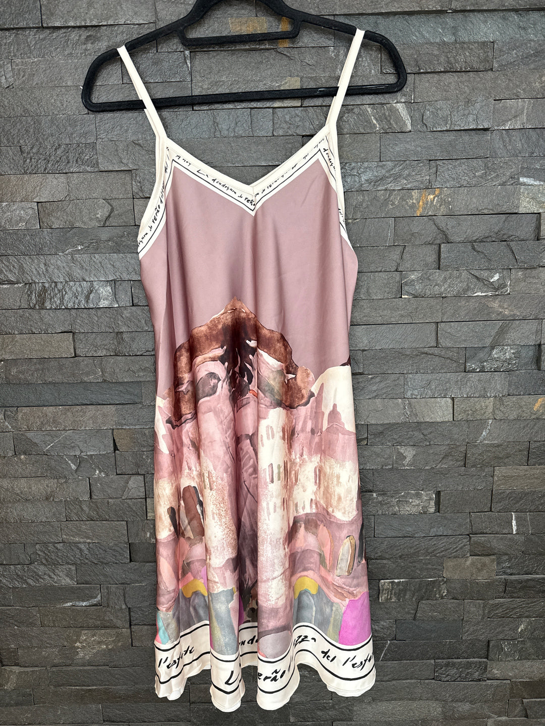 Mink Tuscan Satin Dress