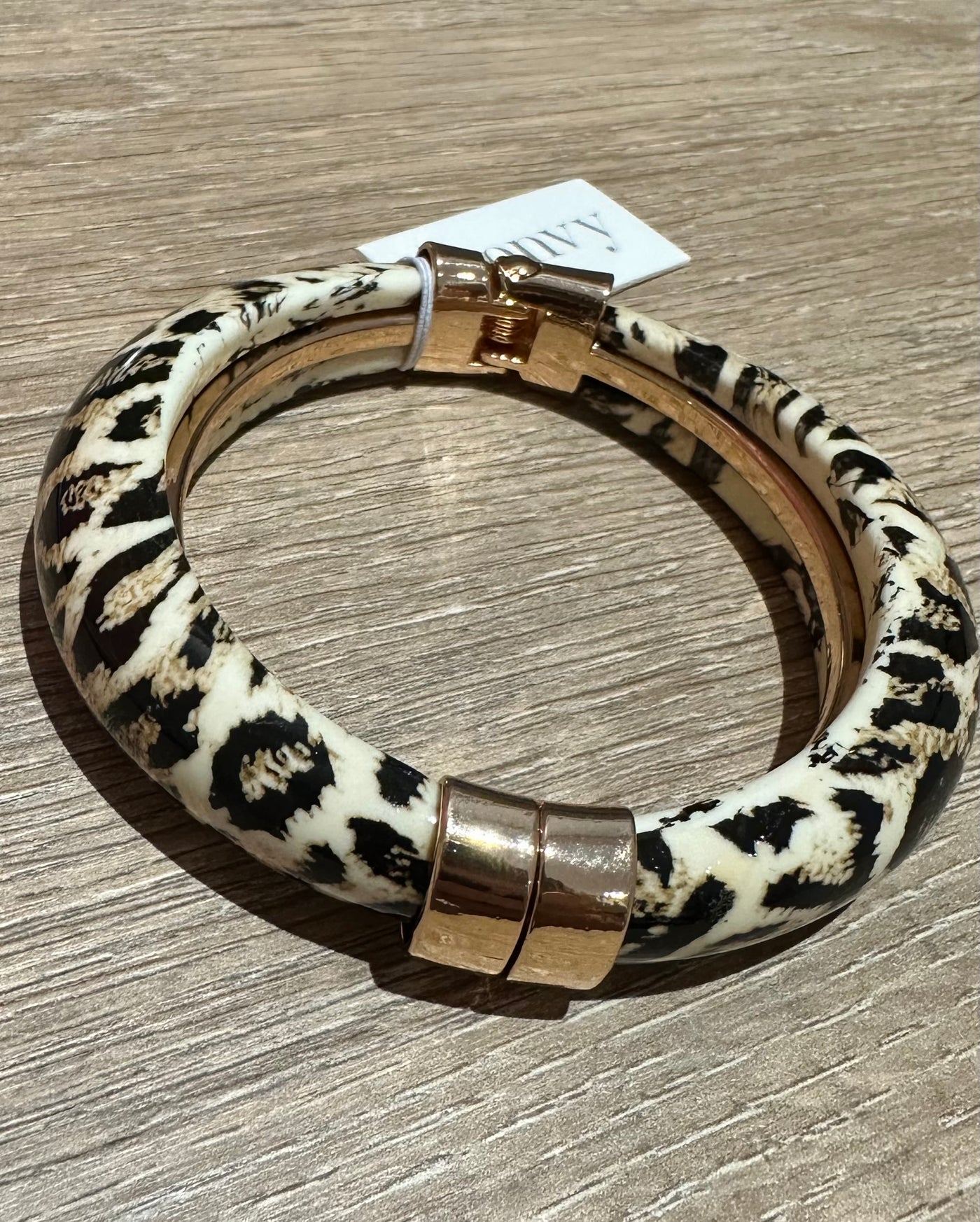 Leopard Print Bangle