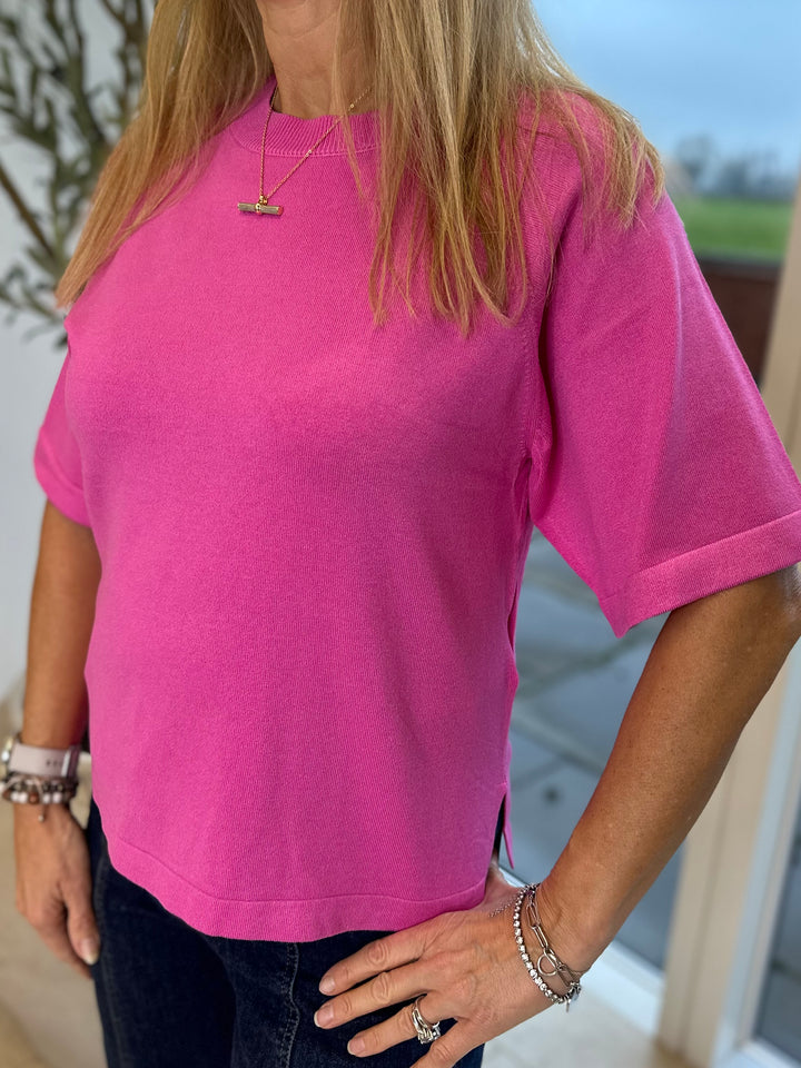 Byoung Pink Morla SS Jumper