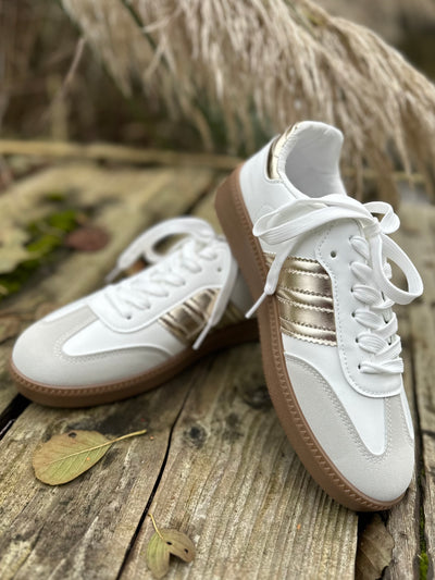 Gold Dani Trainers