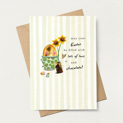 Easter Egg Love & Chocolate Card