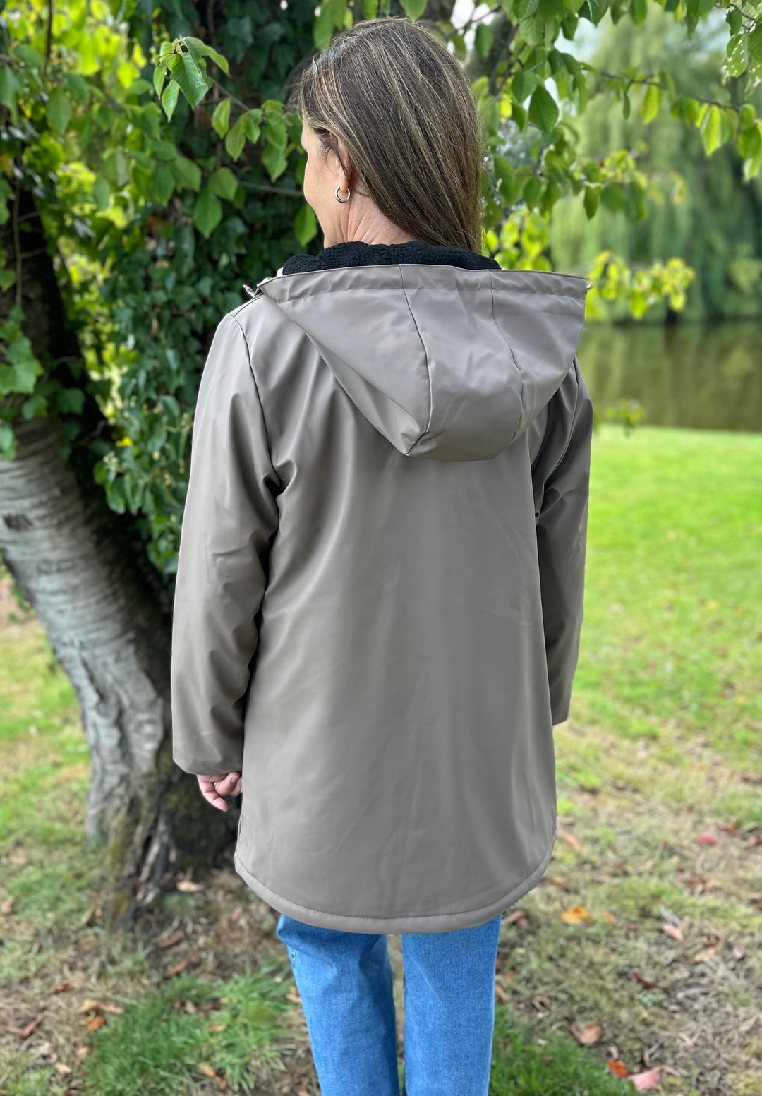 ONLY Walnut Sally Raincoat