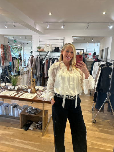 ONLY Birch Taryn Blouse