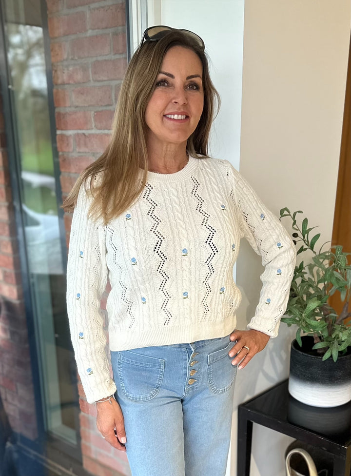 ONLY Floral Rita Knit