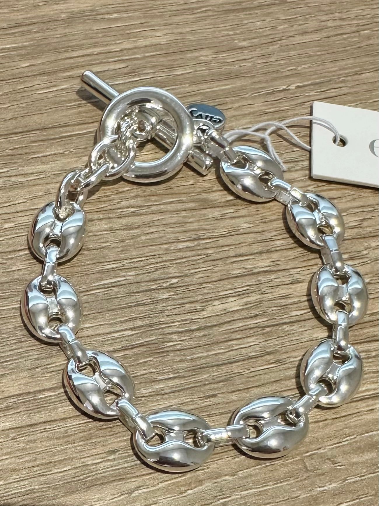 Silver Duo Link Bracelet