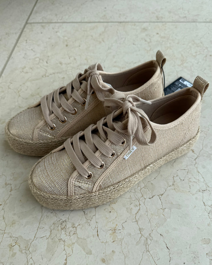 ONLY Metallic Espadrille Pumps