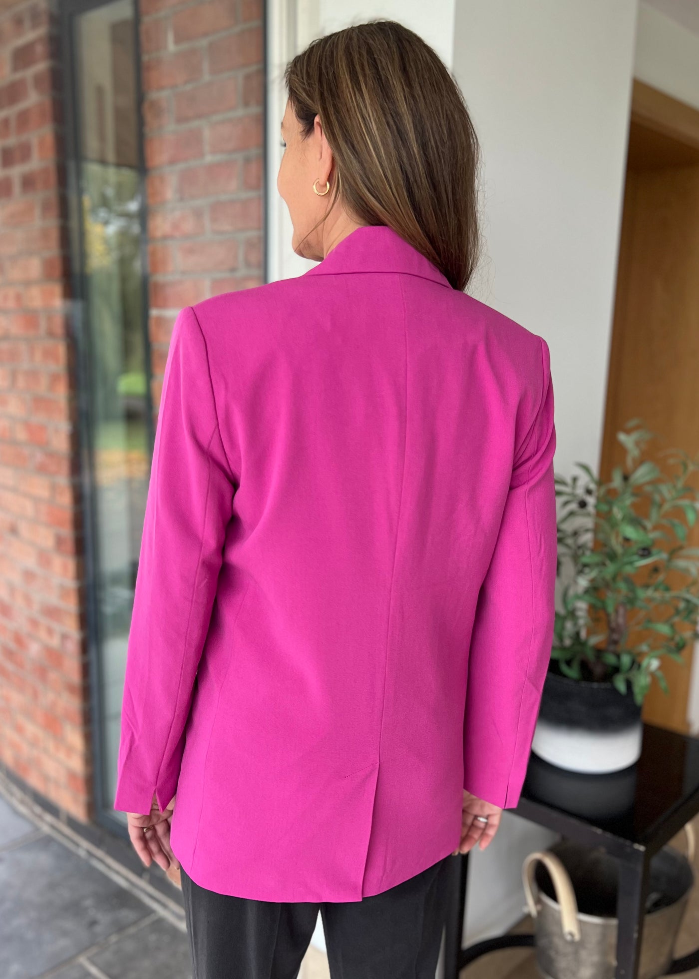 Byoung Fuchsia Danta Blazer