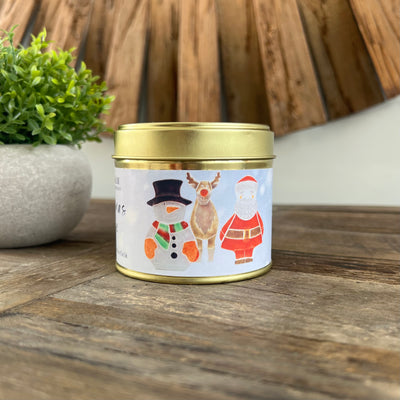 Christmas Spice Candle Tin