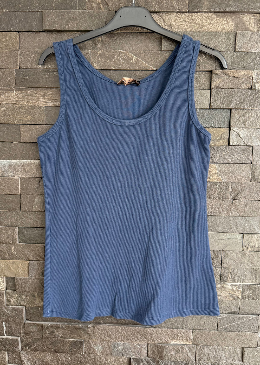 Plain Ribbed Vest - Various Colours