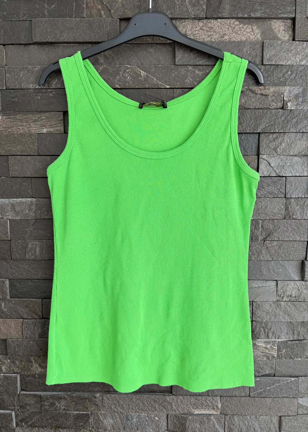 Plain Ribbed Vest - Various Colours