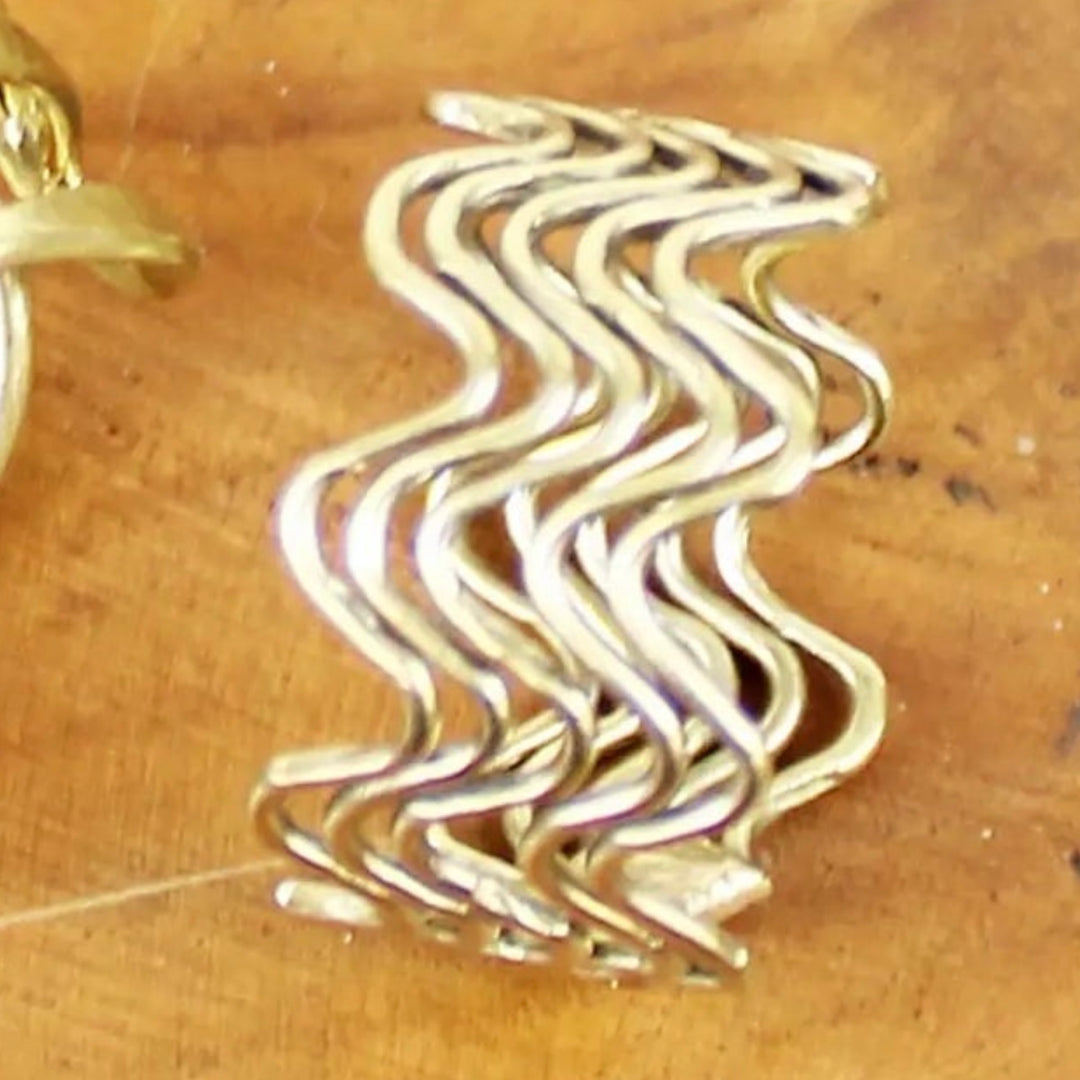 Gold Metal Adjustable Ring