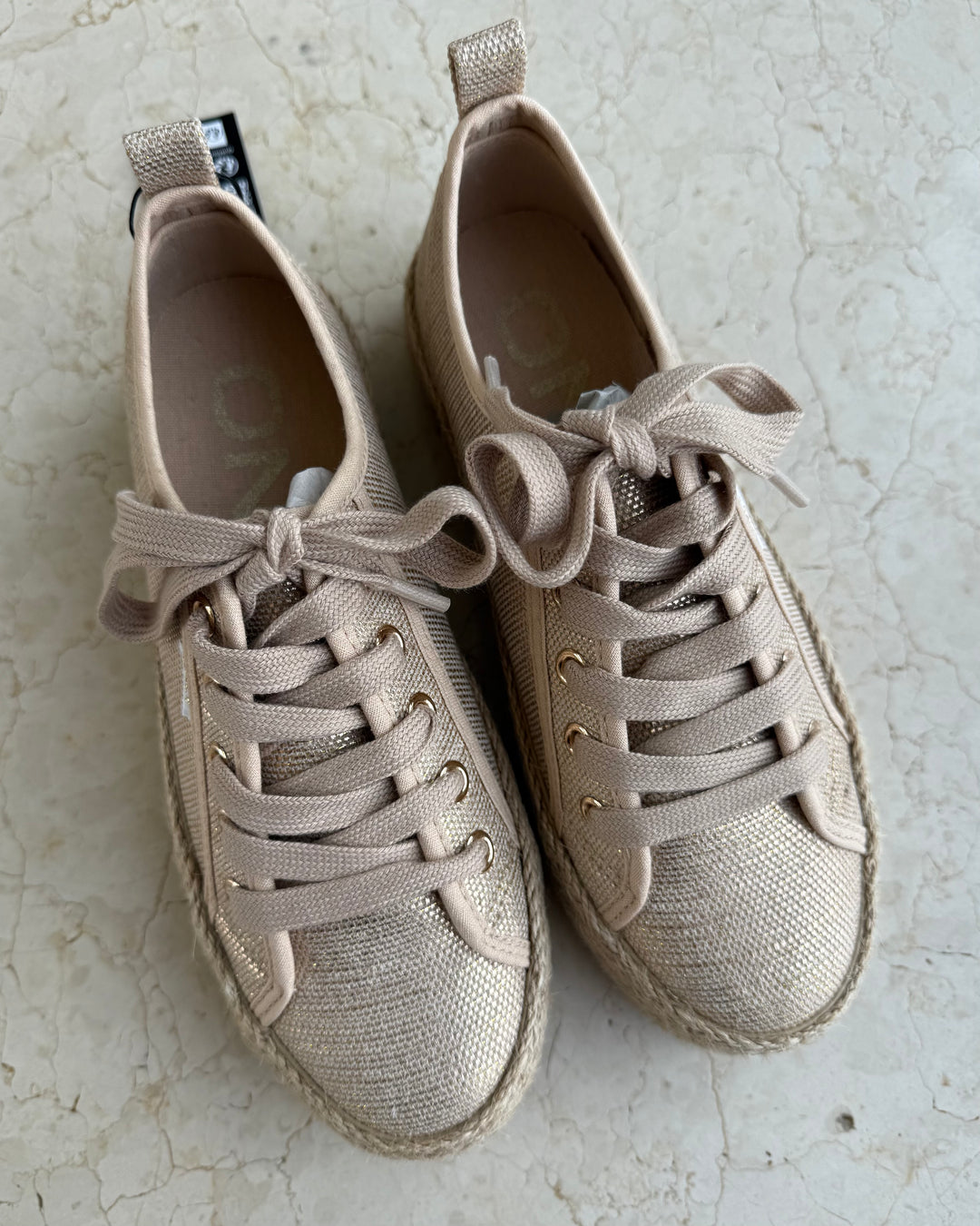 ONLY Metallic Espadrille Pumps