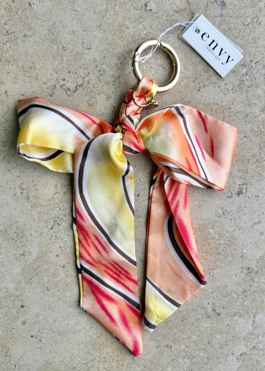 Silky Ribbon Bag Charm
