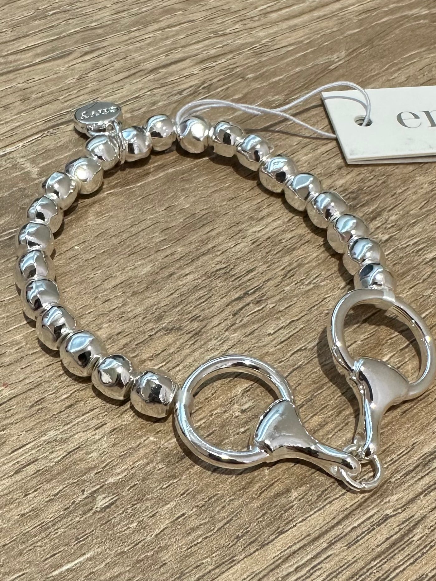 Silver Connector Link Bracelet