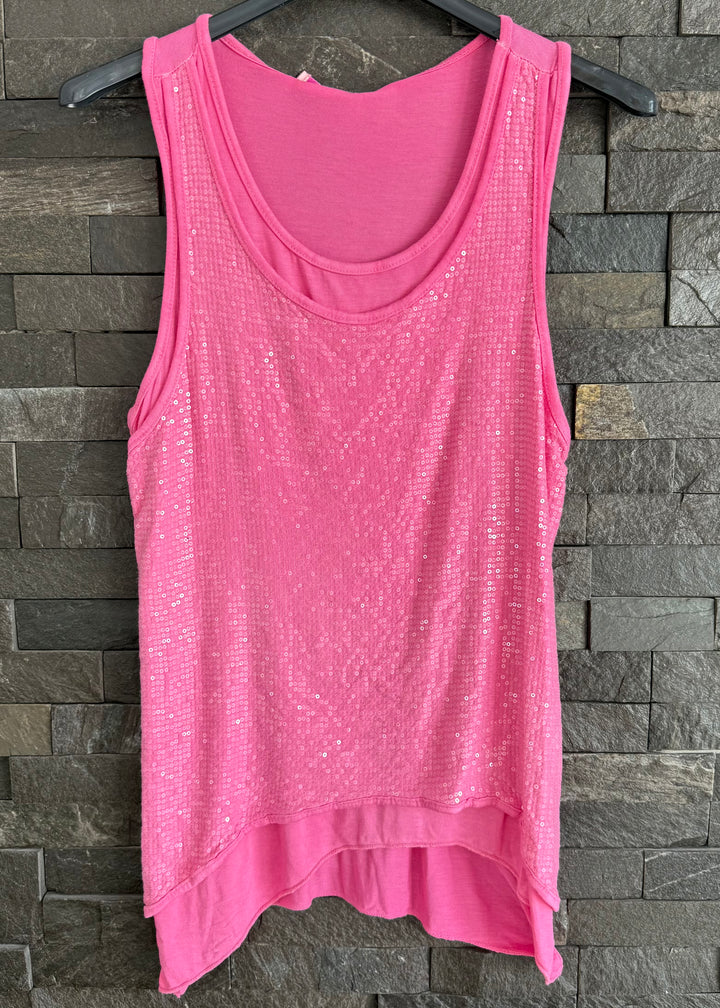 Sequin Front Vest