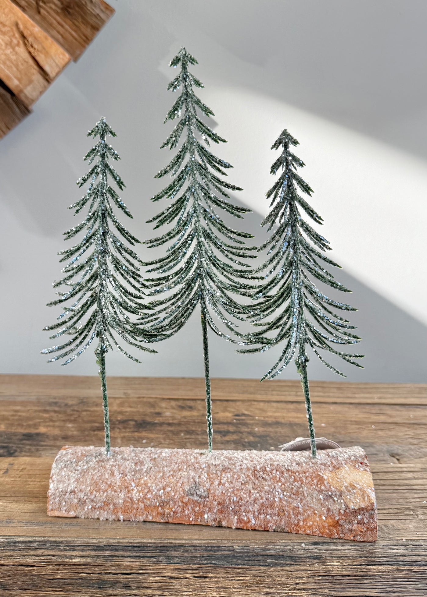 Glittery Fir Tree Decoration