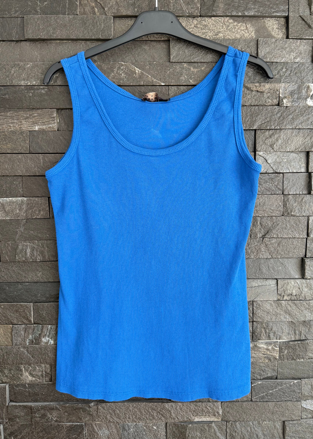 Plain Ribbed Vest - Various Colours