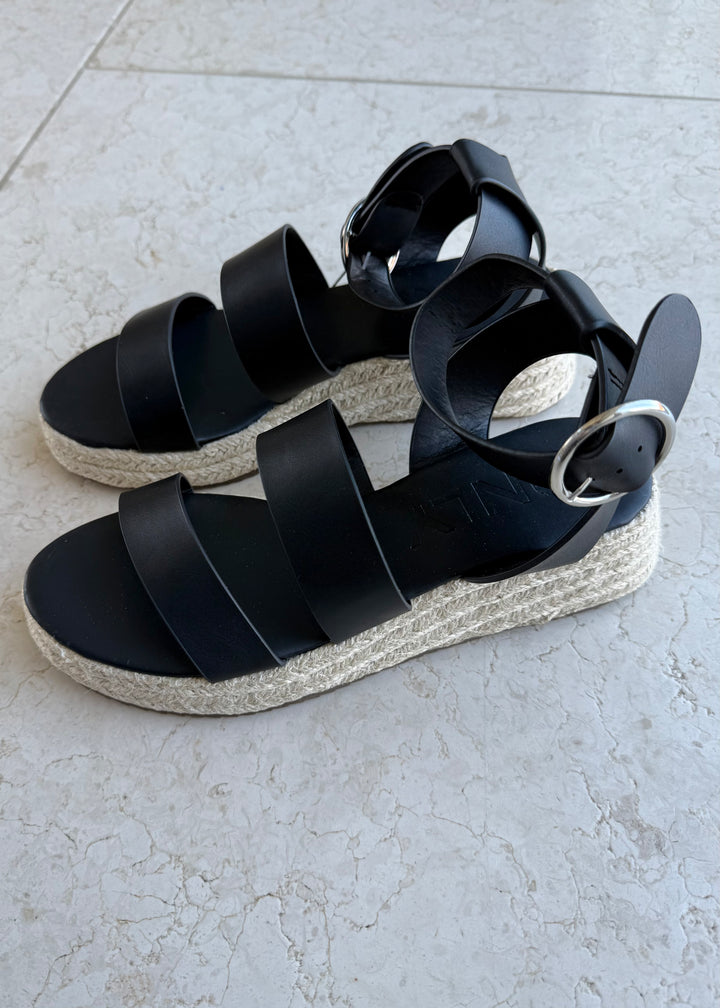 ONLY Black Espadrille Sandals