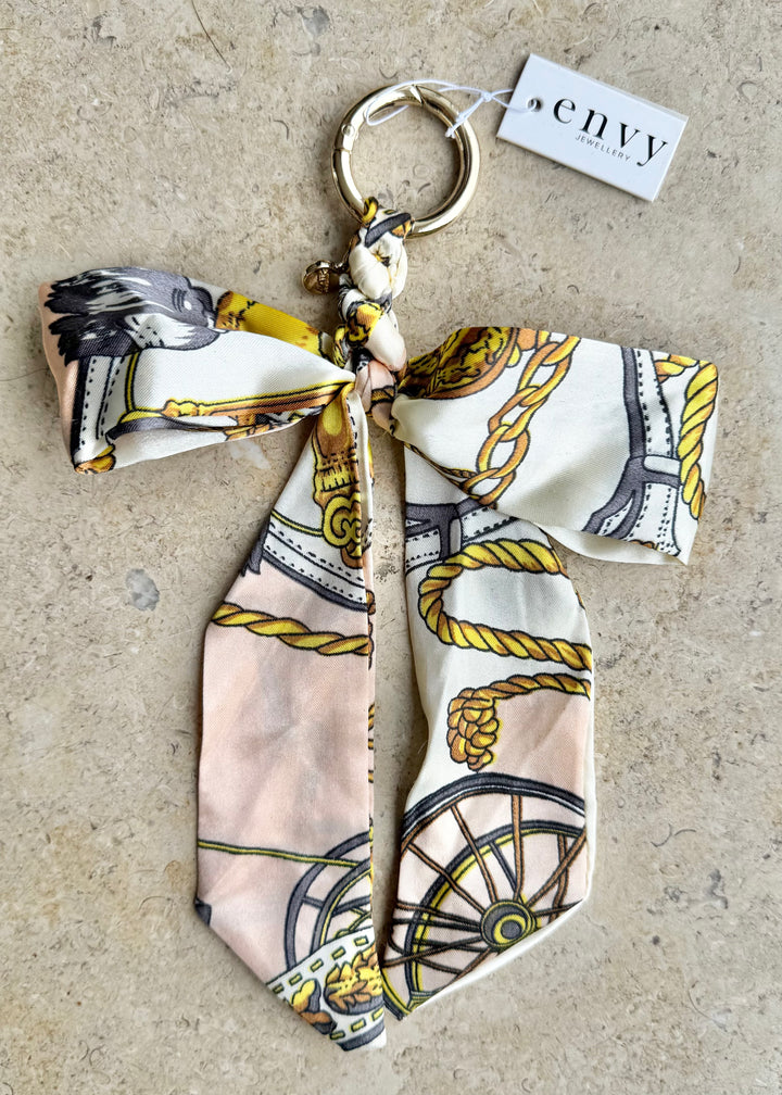 Silky Ribbon Bag Charm