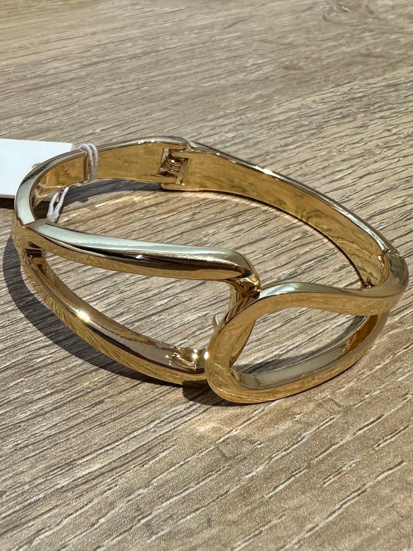 Gold Loop Bangle
