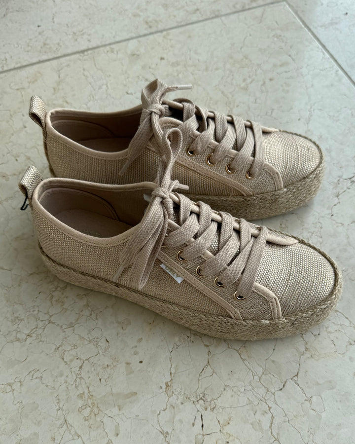 ONLY Metallic Espadrille Pumps