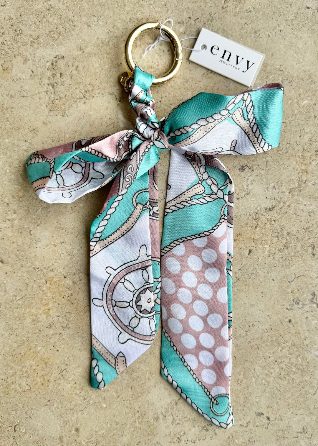 Silky Ribbon Bag Charm