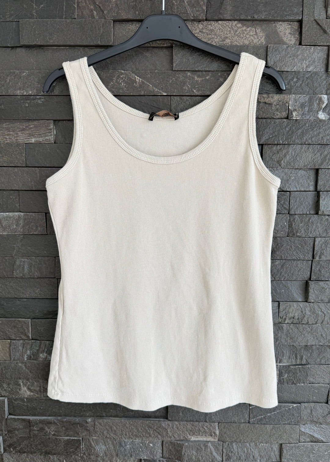 Plain Ribbed Vest - Various Colours