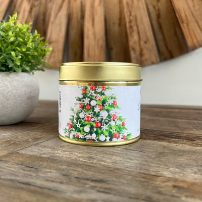 Christmas Spice Candle Tin