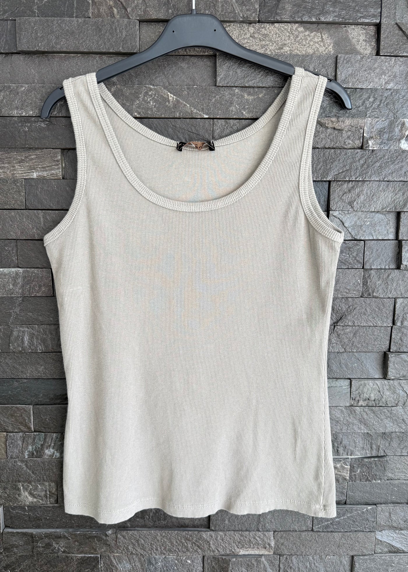 Plain Ribbed Vest - Various Colours