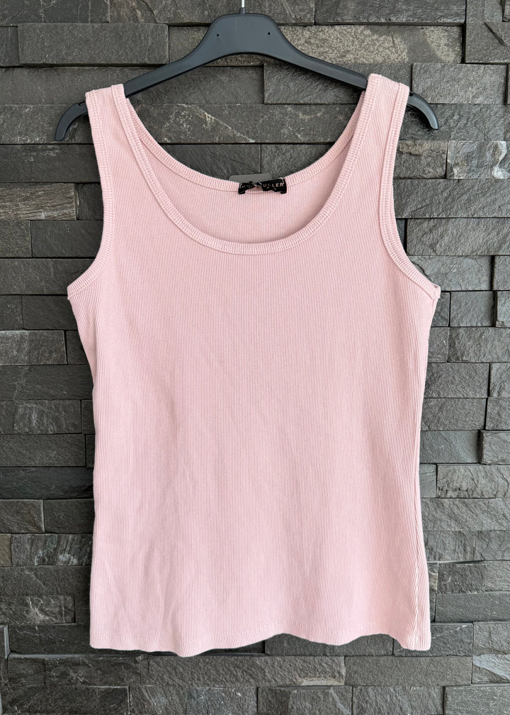 Plain Ribbed Vest - Various Colours