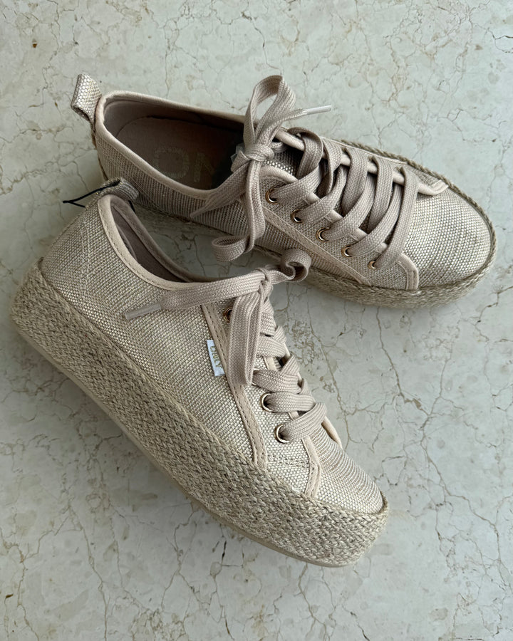 ONLY Metallic Espadrille Pumps