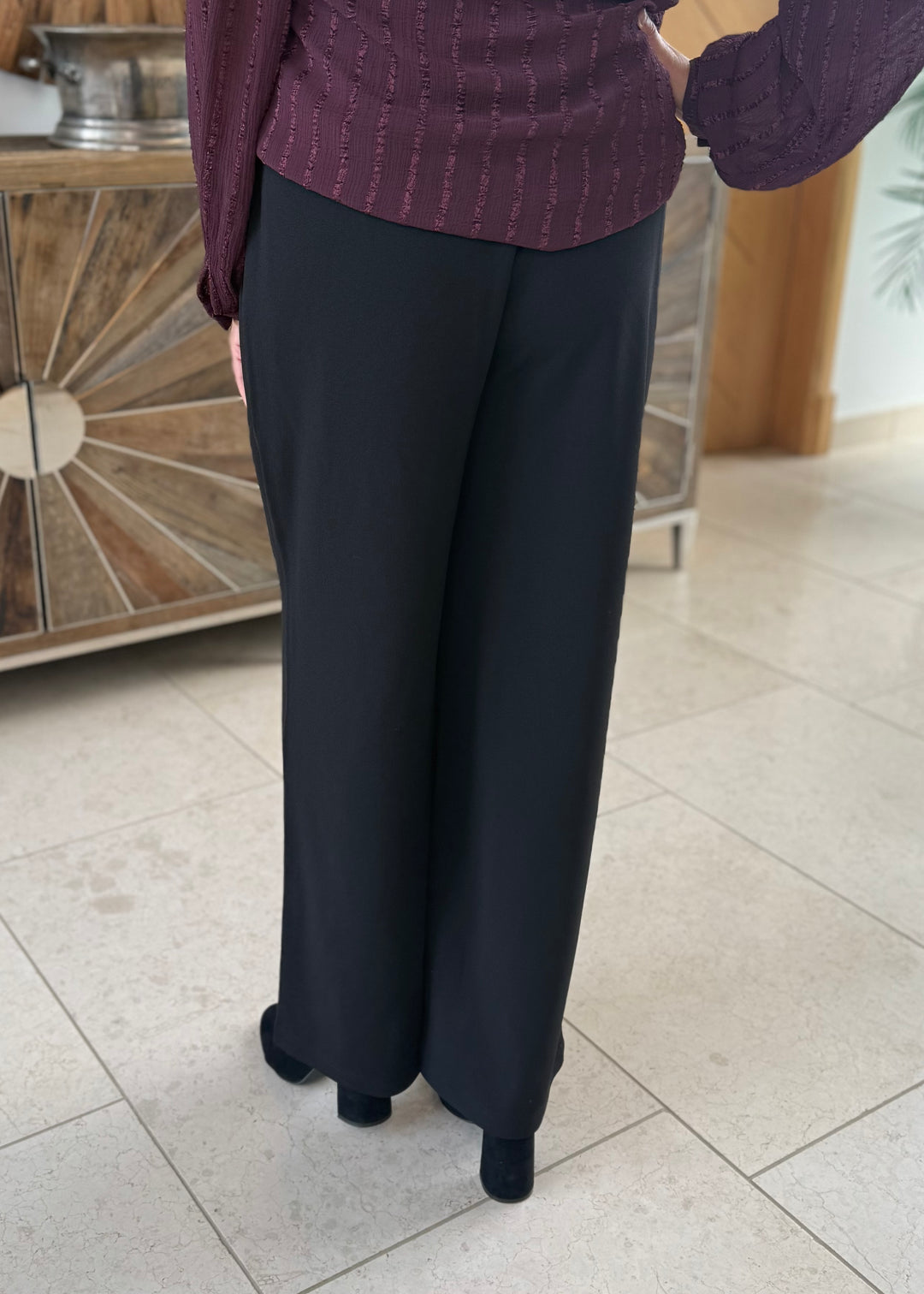 ONLY Black Evi Wide Pants